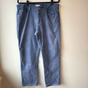 Peter Millar pants corduroy 35 navy blue